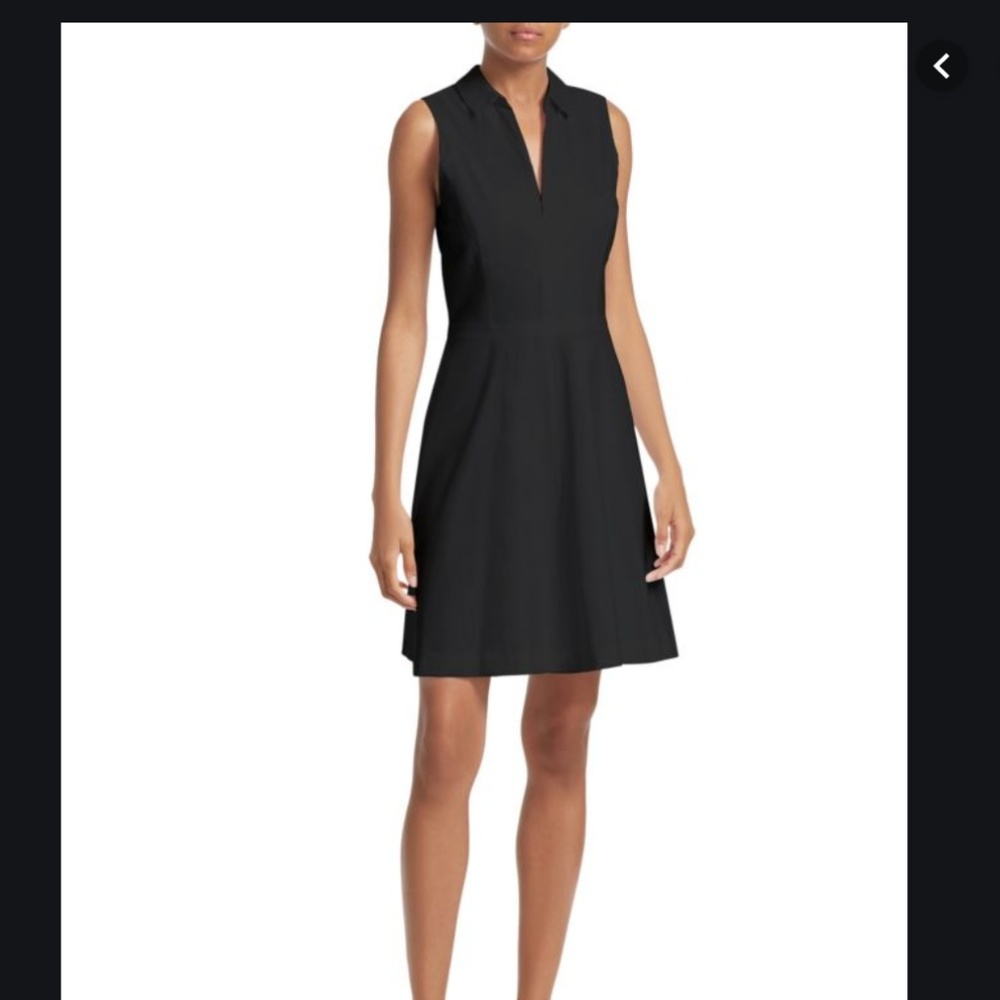 Theory Collared Flare Dress New W/O tags $265